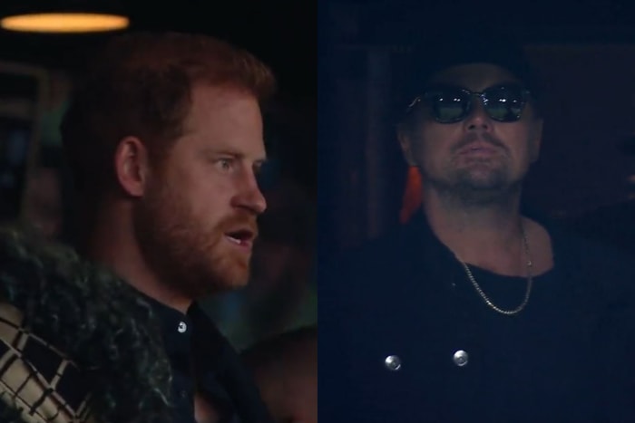 Prince Harry (left) and Leonardo DiCaprio pictured watching Inter Miami's 3-1 win at LAFC in September 2023